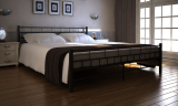 Kovová postel 180x200cm včetně roštu