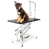 Hydraulický stůl na stříhání psů výškově nastavitelný