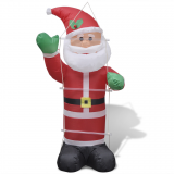 Nafukovací Santa Claus na žebříku 120cm včetně osvětlení