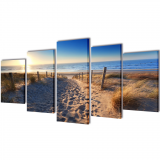 Moderní obraz 200x100cm "Pláž"