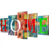 Moderní obraz 200x100cm "Home"