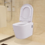 Závěsné WC včetně softclose bílé
