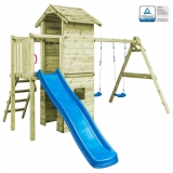 Dětská hrací věž se skluzavkou 390x353x268cm