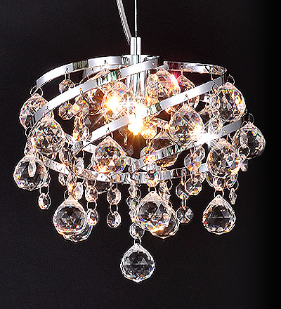 Křišťálová visací lampa