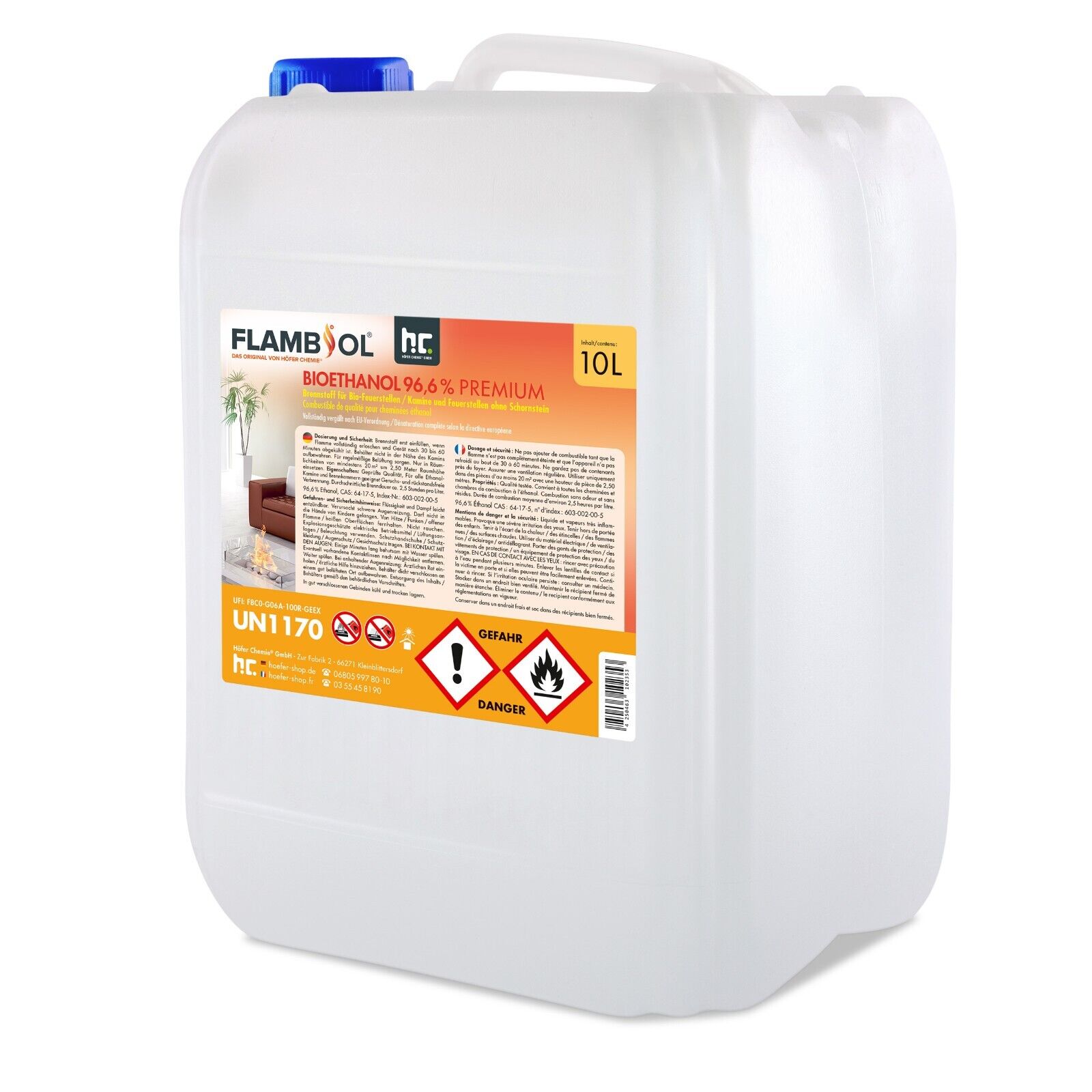 Biolíh 96,5% 30L