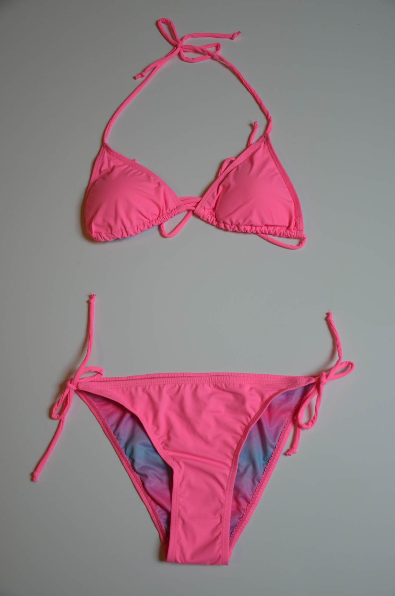 Bikiny plavky růžové