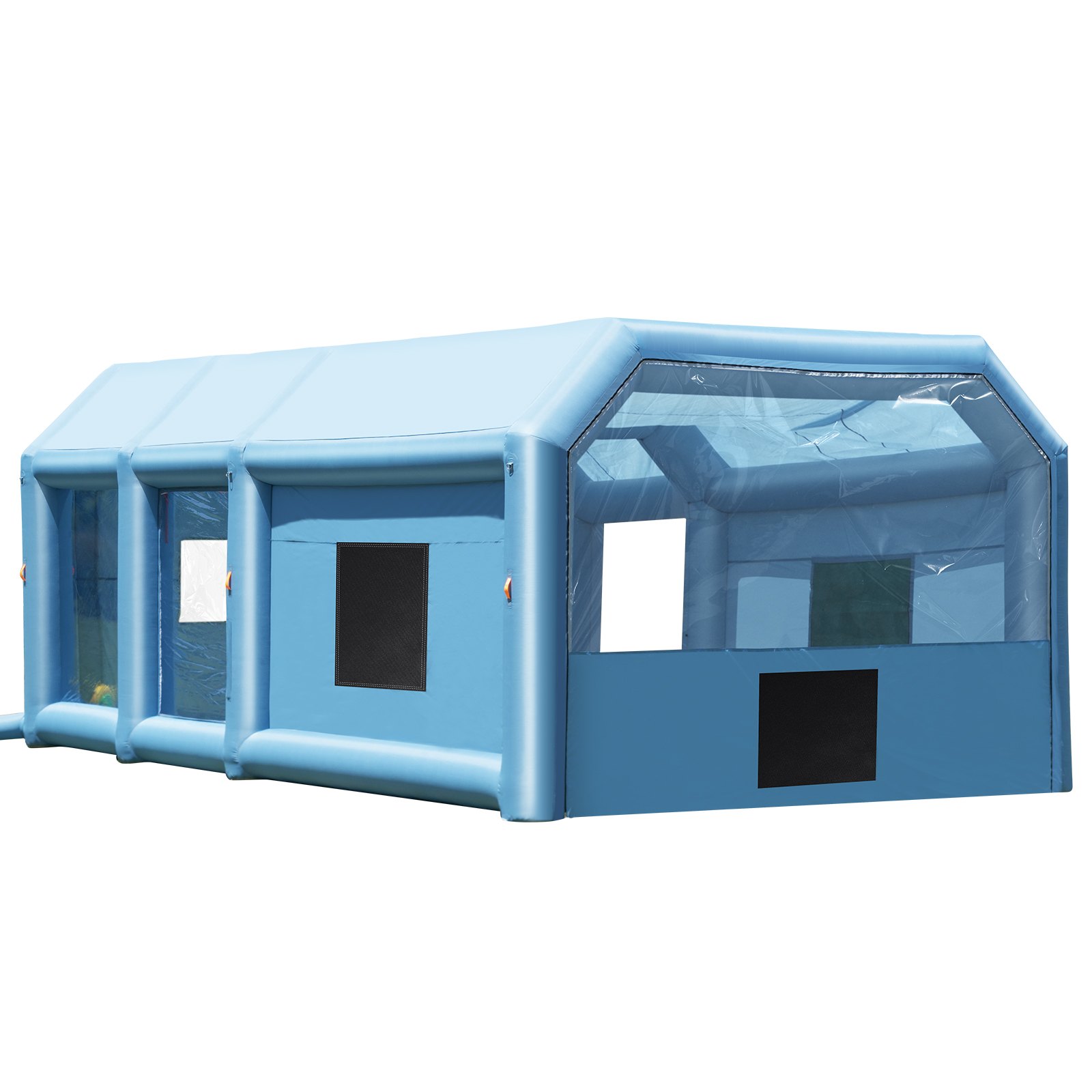 Nafukovací stan 8 x 4,5 x 3m stříkací kabina